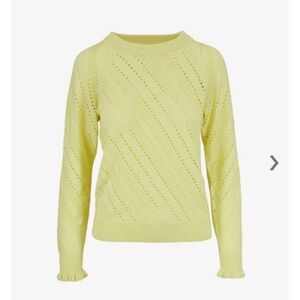 See by Chloe Young Green Cotton & Wool Knit Sweater size L